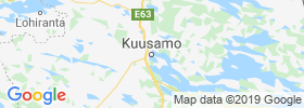 Kuusamo map